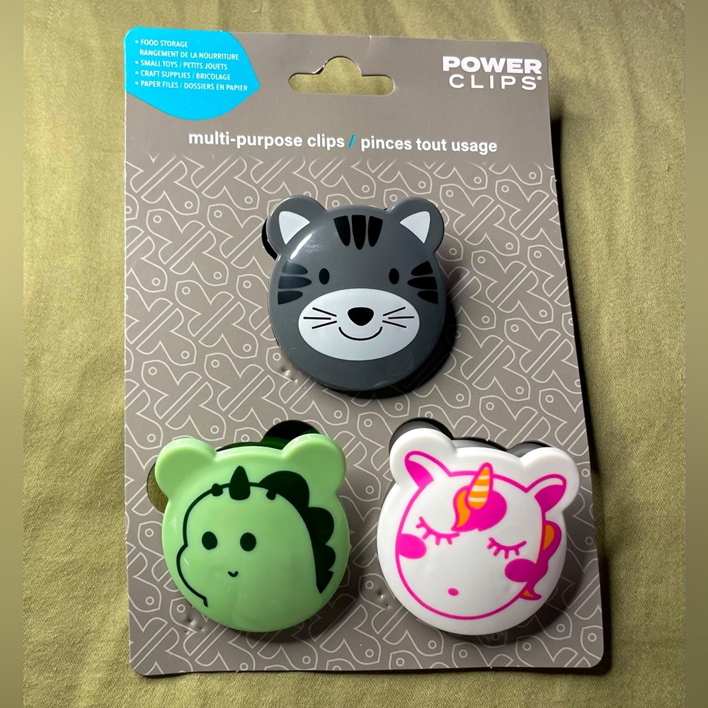CLIPS | Multi Purpose Clips for Storage | Animals